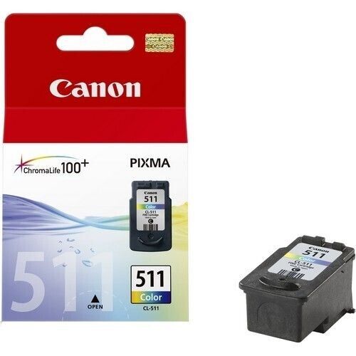 Genuine Canon CL-511 Colour Ink Cartridge - FREE UK DELIVERY! - VAT included