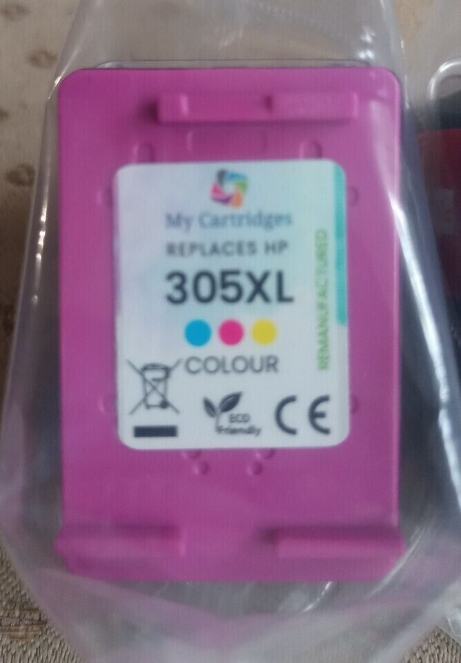 Refilled Inks For HP 305XL Black + 305XL Colour Ink Cartridges - FREE DELIVERY!