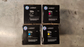 4x Genuine HP 122A Black Cyan Magenta Yellow Toner Cartridges FREE DELIVERY! VAT
