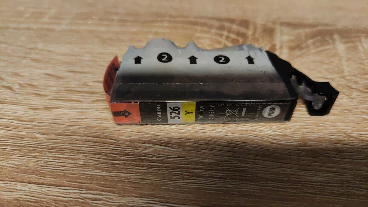 Canon CLI-526 Yellow Ink Cartridges (CLI-526y) - FREE UK DELIVERY! VAT inc.