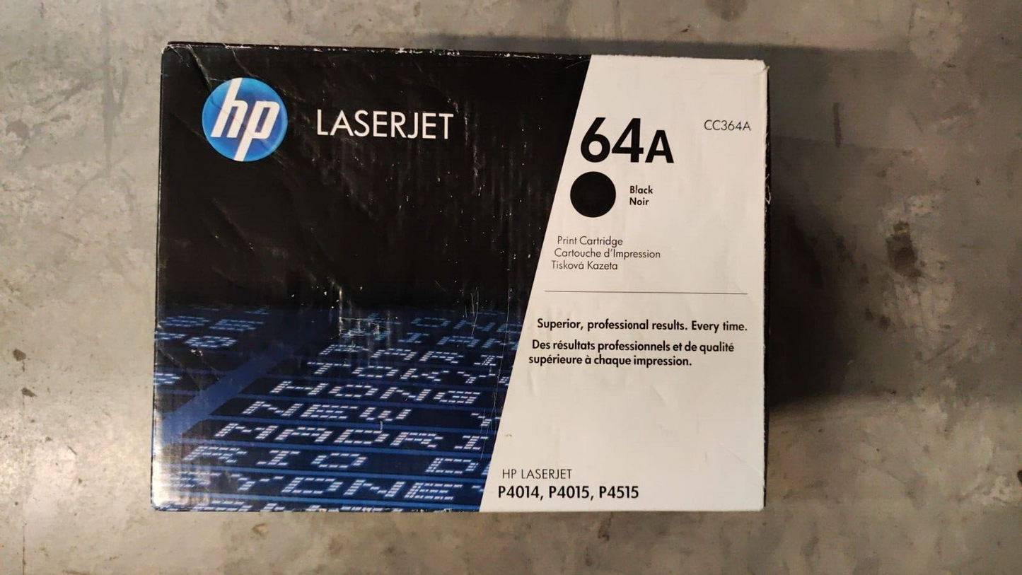 Genuine HP 64A Black Toner Cartridge (CC364A) - FREE UK DELIVERY! VAT included