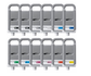 Genuine lot of Canon PFI-701 ink cartridges 700ml - ImagePROGRAF iPF 8000 9000
