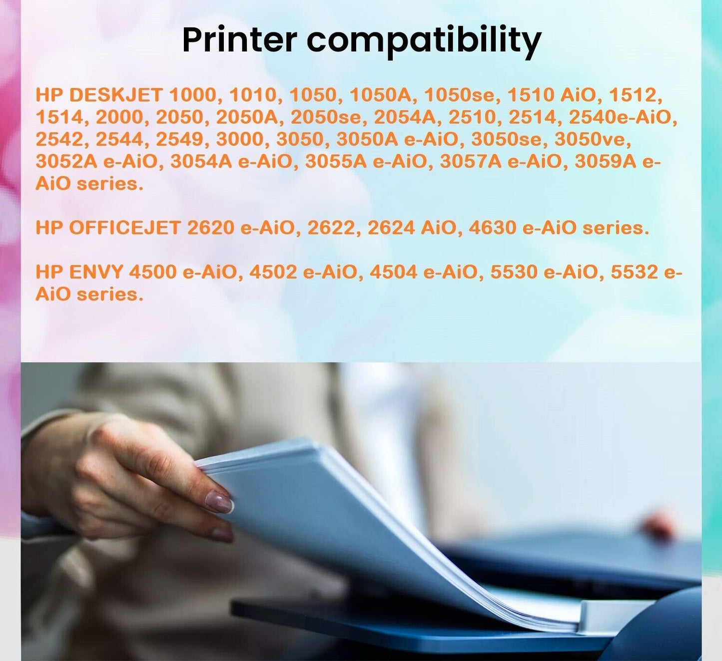 2x Refilled Inks For HP 301XL Colour Ink Cartridges - FREE UK DELIVERY!