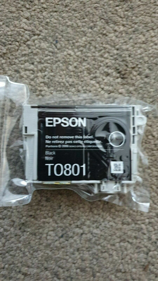 Genuine lot EPSON T0807 Ink Cartridges - (T0801 T0802 T0803 T0804 T0805 T0806)