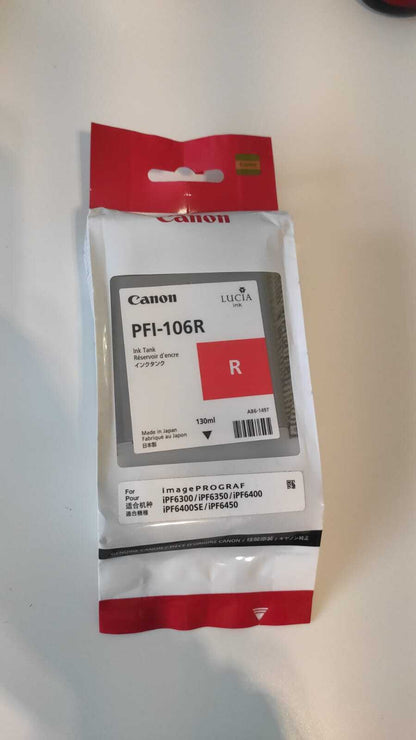 Genuine Canon PFI-106 ink cartridges for iPF6300 iPF6350 iPF6400 iPF6450 lot