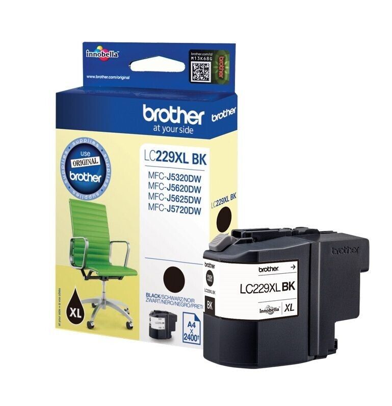 Genuine Brother LC229XL Black Ink cartridges - FREE UK DELIVERY! VAT included