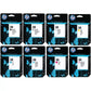 Genuine HP 38 Ink Cartridges (C9412A-C9419A) lot - FREE DELIVERY - VAT included