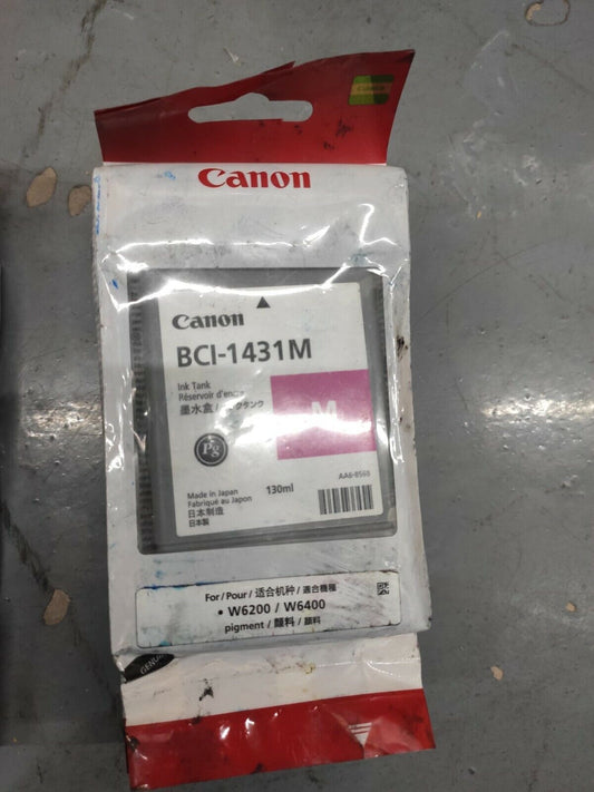 Genuine Canon BCI-1431 ink cartridges (130ML) FREE UK DELIVERY - VAT inc.