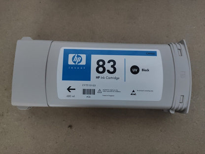 Genuine lot of HP 83 UV Ink Cartridges 680ml - Designjet 5000 - VAT included