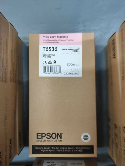 Genuine Epson T6531 T6532 T6534 T6535 T6536 T6537 T6538 T6539 T653A T653B inks