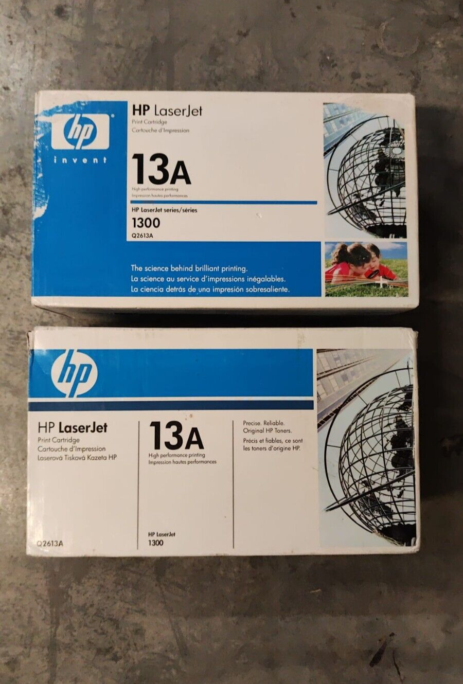 2x Genuine HP 13A Black Toner Cartridges (Q2613A) FREE UK DELIVERY! VAT included