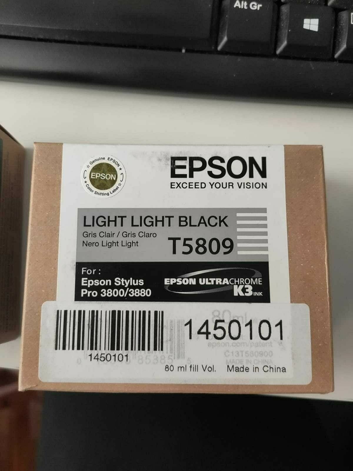 Genuine lot of Epson T5801 T5802 T5803 T5804 T5805 T5806 T5807 T5808 T5809 inks