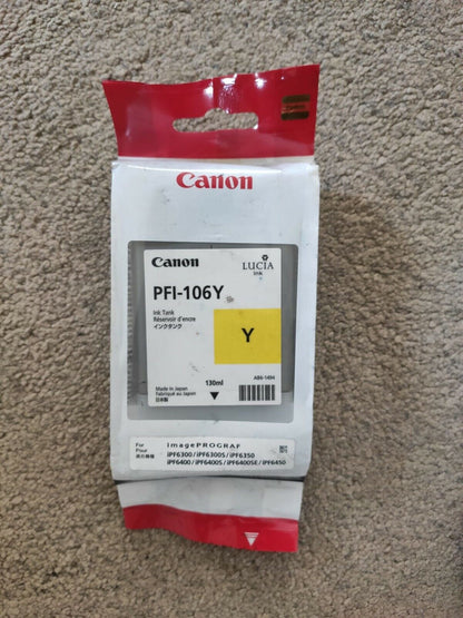 Genuine Canon PFI-106 ink cartridges for iPF6300 iPF6350 iPF6400 iPF6450 lot