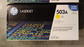 Genuine HP 503A Yellow Toner Cartridge (Q7582A) - FREE UK DELIVERY! VAT included