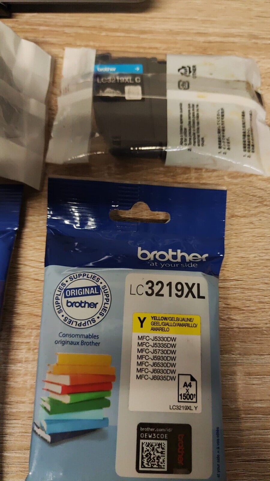 4x Genuine Original Brother LC3219XL Ink Cartridges -FREE UK DELIVERY! (3219XL)
