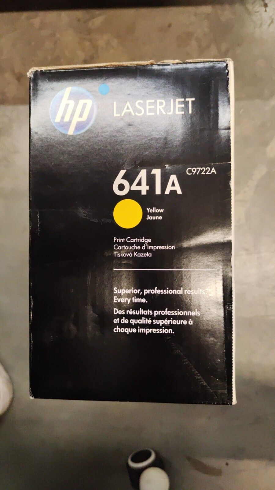 Genuine HP 641A Yellow Toner Cartridge (C9722A) - FREE UK DELIVERY! VAT included