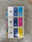 Genuine lot of HP 80 ink cartridges 350ML C4871A C4846A C4847A C4848A - VAT inc.
