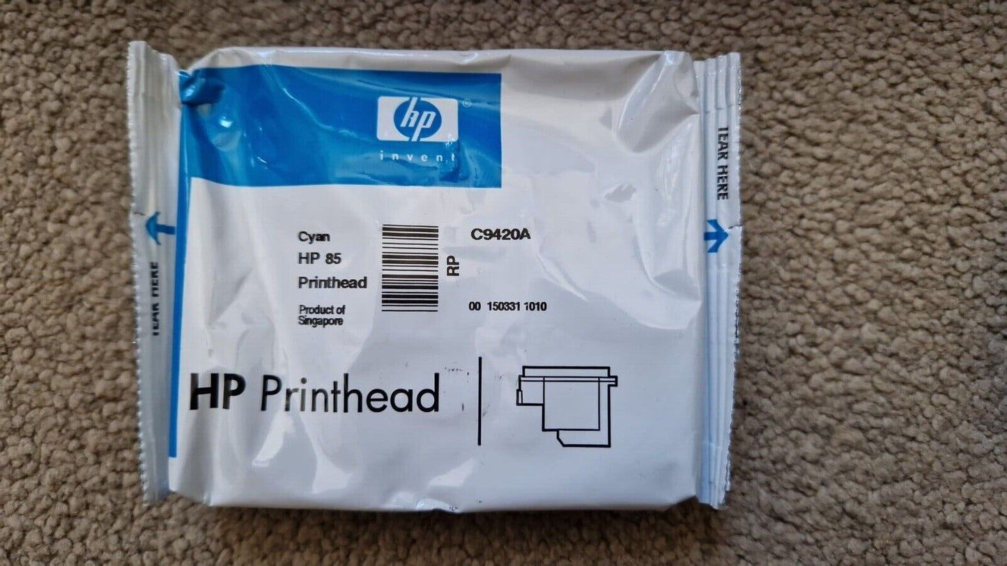 Genuine lot HP 85 printheads C9420A C9421A C9422A C9423A C9424A FREE UK DELIVERY