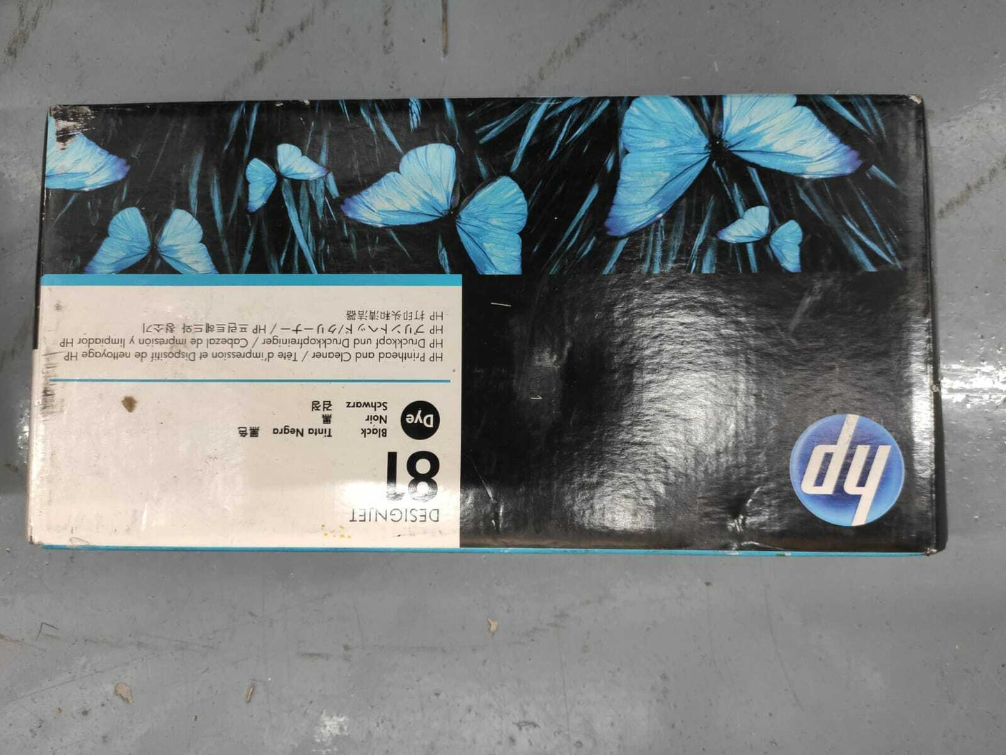 Genuine lot of HP 81 Printhead and Cleaners (C4950-C4955A) - VAT included