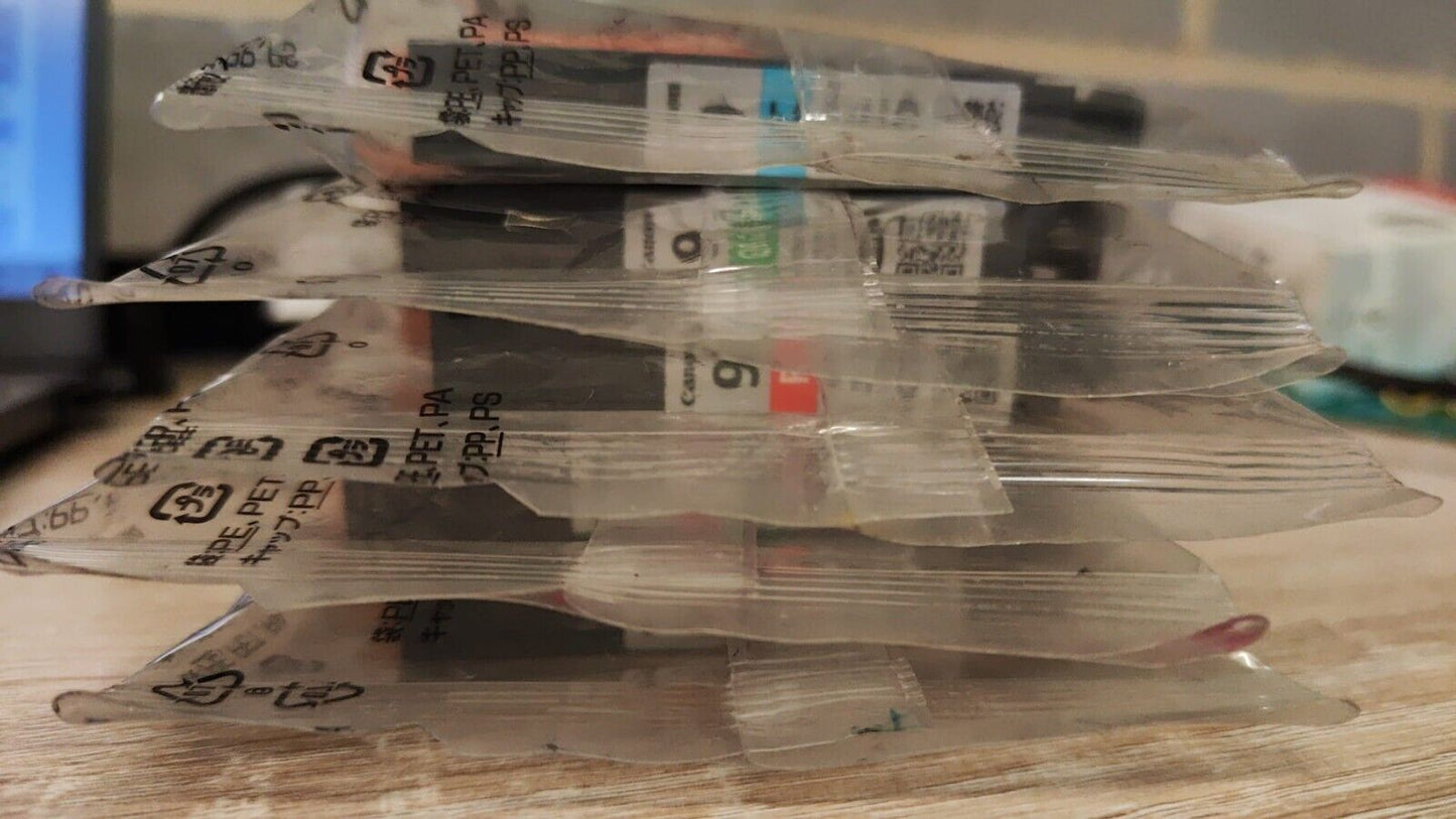 Genuine Canon PGi-7 Black & PGi-9 Colour Ink Cartridges lot - FREE UK DELIVERY!
