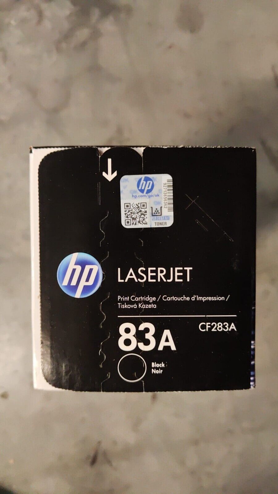 Genuine HP 83A Black Toner Cartridge (CF283A) - FREE UK DELIVERY! VAT included