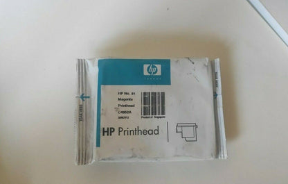 Genuine lot of HP 81 Printhead and Cleaners (C4950-C4955A) - VAT included