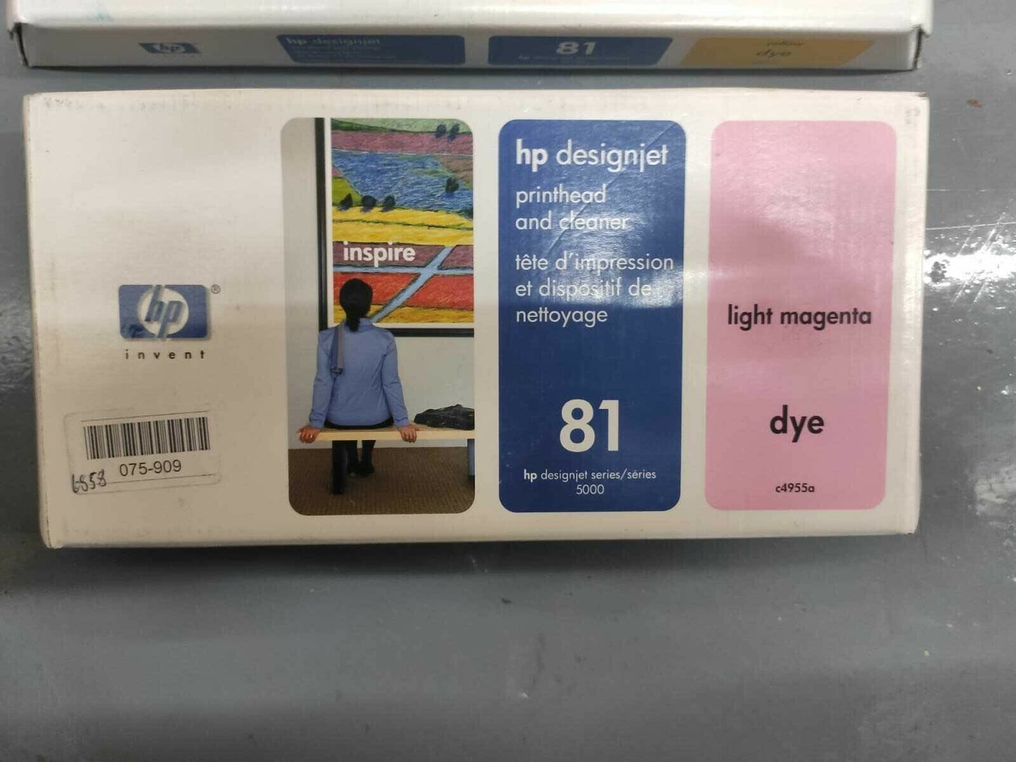 Genuine lot of HP 81 Printhead and Cleaners (C4950-C4955A) - VAT included