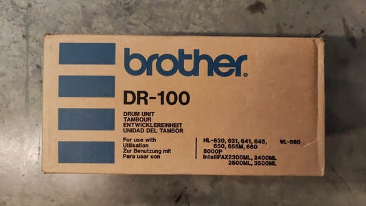 Genuine Brother DR-100 Imaging Drum Unit (DR100) FREE UK DELIVERY! VAT included