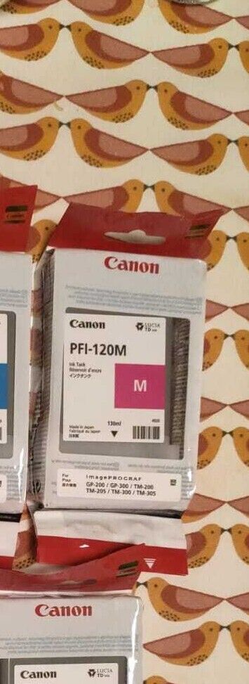 Genuine Canon PFI-120 ink cartridges lot - FREE UK DELIVERY! VAT included