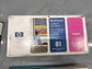 Genuine lot of HP 81 Printhead and Cleaners (C4950-C4955A) - VAT included