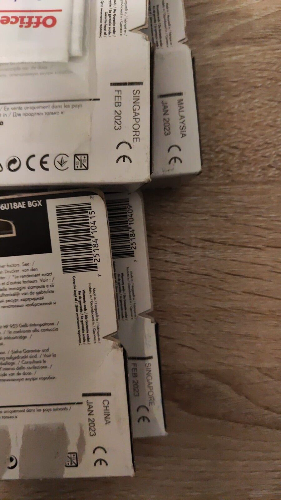 4x Genuine HP 953XL Ink Cartridges - FREE UK DELIVERY! VAT included