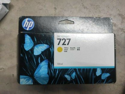 Genuine lot of HP 727 ink cartridges - 130ml for HP DESIGNJET 920 T1500 T2500