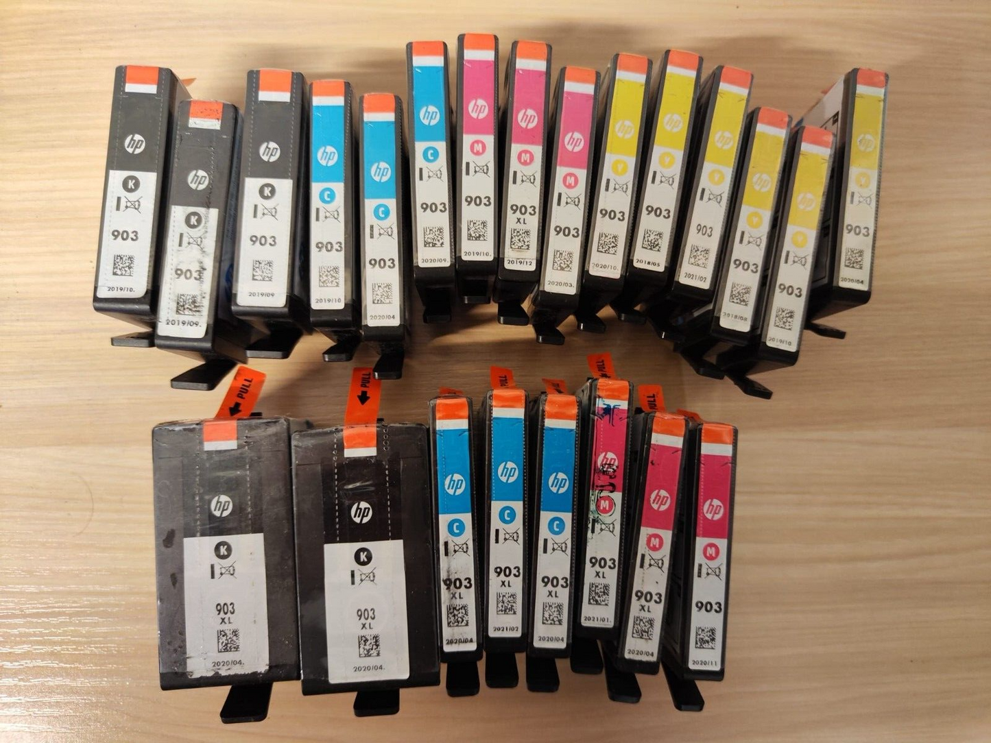 Genuine lot of HP 903 & 903XL Ink Cartridges - OLDER GENERATION (READ LISTING)