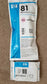 Genuine lot of HP 81 Printhead and Cleaners (C4950-C4955A) - VAT included