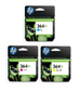 3x Genuine HP 364XL Cyan Magenta Yellow ink cartridges - FREE UK DELIVERY!