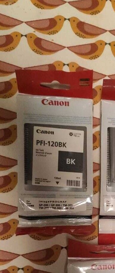 Genuine Canon PFI-120 ink cartridges lot - FREE UK DELIVERY! VAT included