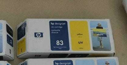 Genuine lot of HP 83 UV Ink Cartridges 680ml - Designjet 5000 - VAT included