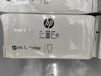 Genuine lot of HP 730 ink cartridges 300ml - DESIGNJET T1600 T1700 T2600 series