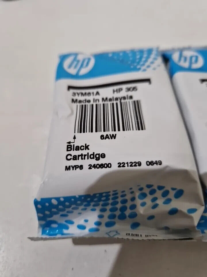 Genuine HP 305 Black + Colour Ink Cartridges - FREE UK DELIVERY! VAT included