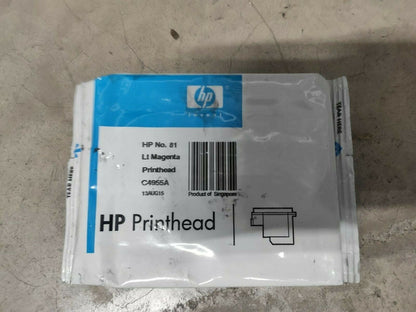 Genuine lot of HP 81 Printhead and Cleaners (C4950-C4955A) - VAT included