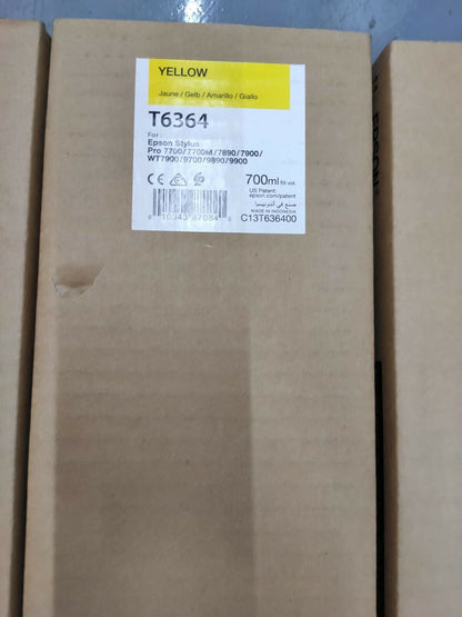 Genuine lot Epson T6361 T6362 T6363 T6364 T6365 T6366 T6367 T6368 T6369 - 700ml