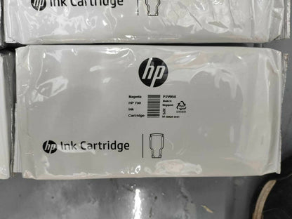 Genuine lot of HP 730 ink cartridges 300ml - DESIGNJET T1600 T1700 T2600 series
