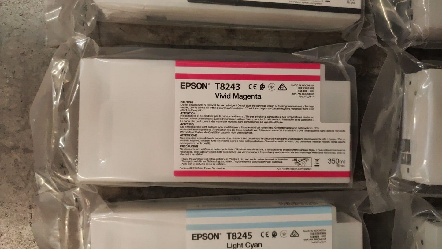 Genuine Epson T8241 T8242 T8243 T8244 T8245 T8246 T8247 T8248 T8249 T824A/B ink