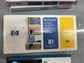 Genuine lot of HP 81 Printhead and Cleaners (C4950-C4955A) - VAT included