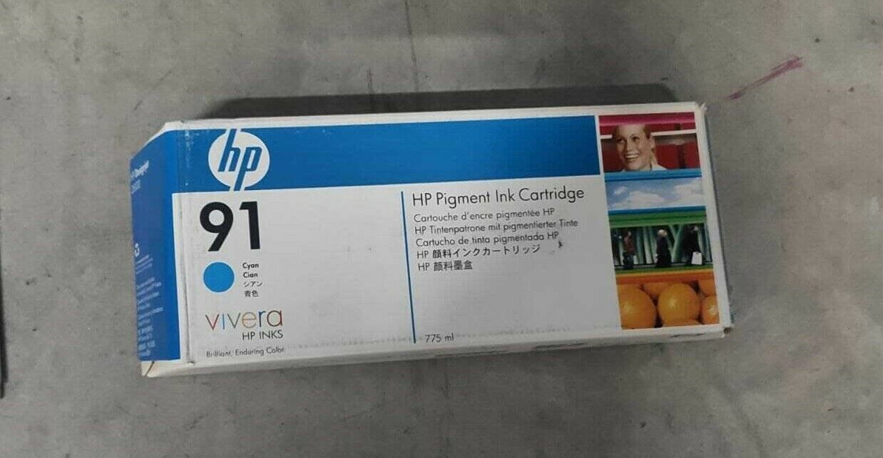 Genuine HP 91 ink cartridges for HP Designjet Z6100 - VAT inc - FREE U