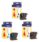 3x Genuine Brother LC121 Black Cyan Magenta Ink Cartridges - FREE UK DELIVERY!