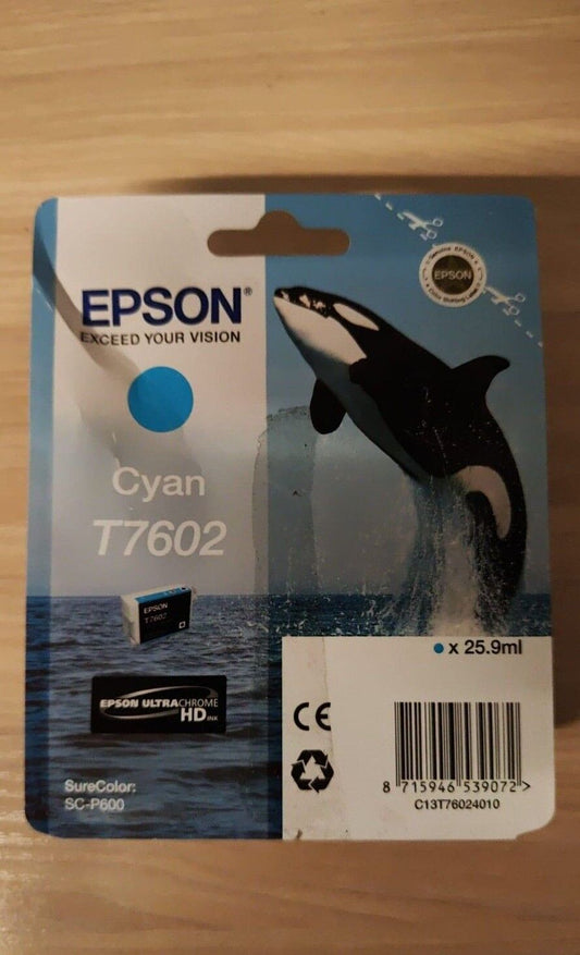 Genuine EPSON T7601 T7602 T7603 T7604 T7605 T7606 T7607 T7608 T7609 Inks Lot