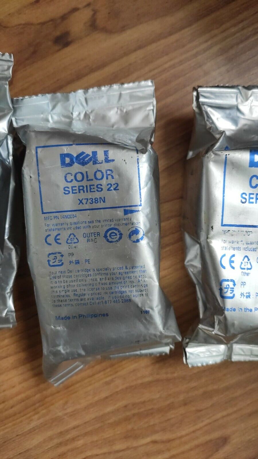 Genuine lot of DELL ink cartridges - Series 2 3 5 6 7 9 11 15 22 23 24 - VAT inc