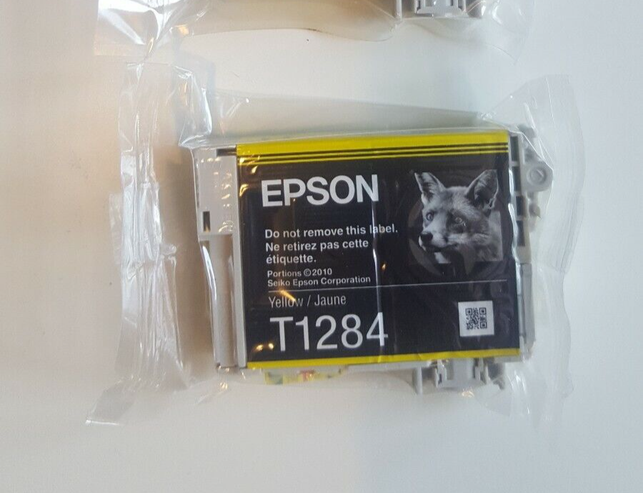 Genuine EPSON T1284 Yellow Ink Cartridge (T1284) - FREE UK DELIVERY!