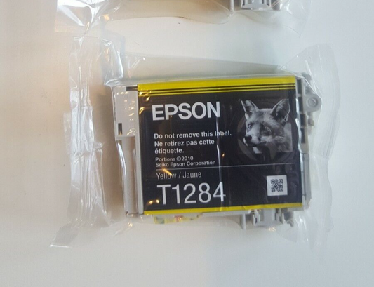 Genuine EPSON T1284 Yellow Ink Cartridge (T1284) - FREE UK DELIVERY!